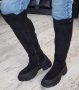 ЗИМНА ПРОМОЦИЯ -20% на Модни дамски ботуши малко под коляното , снимка 1 - Дамски ботуши - 38998679