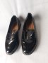 Черни лачени обувки Bosido, снимка 1 - Дамски елегантни обувки - 40582482