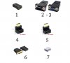 VGA HDMI DVI LAN Adapters пасивни преходници , снимка 2