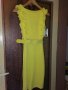 Жълта рокля, снимка 1 - Рокли - 43312363