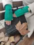 Handmade дамски ръкавици без пръсти с лого, снимка 11