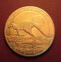 Монета 1 златна унция Австралийско кенгуру- Реплика. , снимка 2