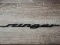 черен надпис емблема Киа Стингър Kia Stinger, снимка 3