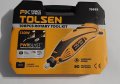 Tolsen Мултифункционален Прав шлайф 130W, включени 105 консуматива,гъвкав вал, куфарче, 79555, снимка 2