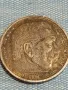 Сребърна монета 5 райхсмарка 1938г. Трети райх Нацистка Германия с свастика 29308, снимка 10