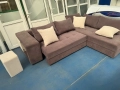 1108 разтегателен ъглов холов Диван / канапе с ракла и функция сън + табуретки -цена 1 000 лв или 51, снимка 4