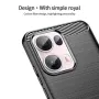 Oppo Reno13 Pro Удароустойчив MOFI Carbon Fiber Калъф и Протектор, снимка 5