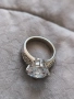 Сребърен пръстен с камък, снимка 8