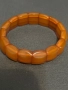 Старинна съветска гривна от кехлибар , снимка 2
