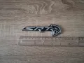 SRT Hellcat сребристо с черно емблема дясна, снимка 5