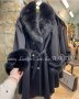 Дамски палта от кашмир и естествен косъм от лисица, снимка 2