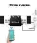 Соларен мрежов инвертор, 800W mppt микро соларен инверторен мрежов преобразувател с WiFi система, снимка 9