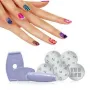 Комплект за маникюр Salon Express Nail Art Stamping Kit, снимка 6