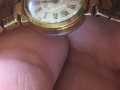 ЧАСОВНИК РЪЧЕН ДАМСКИ "ЧАЙКА" РАБОТИ ПОЗЛАТА, снимка 4