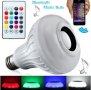Лампа тонколона RGB Bluetooth дистанционно , снимка 4