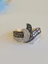 Златен пръстен със 77 Диаманта 14 карата 585, снимка 15