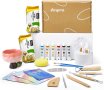 Anpro Комплект за игра с глина за начинаещи „Направи си сам“ за деца и възрастни, снимка 1 - Образователни игри - 43929882