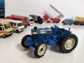 COLLECTIBLE TRACTOR MODEL FORD TW-20 PRODUCED BY BRITAINS активно кормило и теглич.  ,състояние види, снимка 6