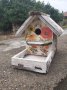 дървени рисувани къщички за птици, снимка 11