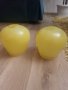 Продавам жълти аплици/лампиони за абажур, снимка 1 - Лампиони - 37670423