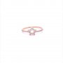 Златен дамски пръстен 1,27гр. размер:56 14кр. проба:585 модел:10066-5, снимка 1