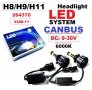 H8, H9, H11 LED система CANBUS, 9-30V