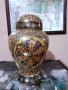 Сатцума Satsuma стара голяма ваза буркан порцелан, снимка 3