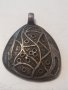 Медальон Посребрена Висулка за бижу - 6371, снимка 1