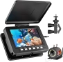 Подводна риболовна камера 5" LCD монитор, преносима рибарска камера със светлина 30 метра, снимка 1