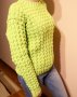 Ръчно плетен дамски пуловер, снимка 4