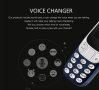 VOICE CHANGER Гласов Mодулатор на Гласа Промяна на Гласа Запис на Разговорите Глас Mодулатор Гласов, снимка 1 - Телефони с две сим карти - 43499741