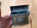 Стара възрожденска паласка фишекчийница барутница бронз, снимка 5