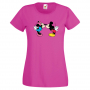 Дамска тениска Mickey & Minnie 8 Мини Маус,Микки Маус.Подарък,Изненада,, снимка 7