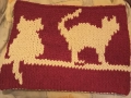 Ръчно плетено одеяло за кучета и котки , снимка 12