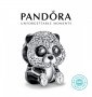Талисман Пандора сребро проба 925 Pandora Charm Panda. Колекция Amélie, снимка 1 - Гривни - 37984281