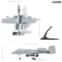NUOTIE 1/100 A-10 Thunderbolt II (Warthog)-предварително сглобен метален модел на самолет - VX-23, снимка 2