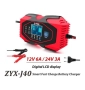 Умно зарядно за акумулатор 12/24V, ZYX-J40, снимка 9