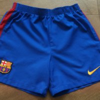 NIKE FC BARCELONA Kids Football Shorts размер 6-7 години / 116-122 см детски къси панталони 17-59, снимка 1 - Детски къси панталони - 43543705