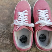 Обувки естествена кожа, цвят пепел от рози, снимка 4 - Дамски ежедневни обувки - 43806621