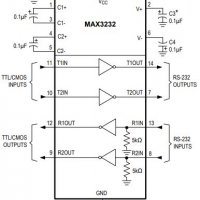 MAX3232 миниатюрен конвертор RS232-TTL , снимка 6 - Друга електроника - 39978757