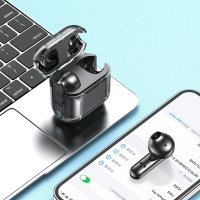 Безжични слушалки TM10 - Bluetooth V5.0, калъф за зареждане, Водоустойчиви, спортни слушалки, снимка 4 - Слушалки и портативни колонки - 42931373