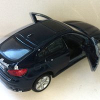 Метална количка BMW X6 1:41 Maisto, снимка 4 - Колекции - 40354986