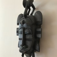 Стара африканска маска #1, снимка 3 - Антикварни и старинни предмети - 37230490
