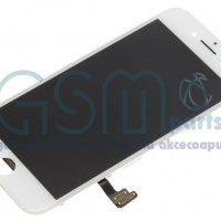 LCD Дисплей + Тъч скрийн за Apple iPhone 8 Plus - Бял/Черен, снимка 1 - Резервни части за телефони - 38870008