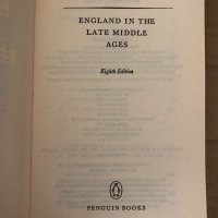 England in the Late Middle Ages -A. R. Myers, снимка 3 - Други - 34798794