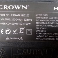 телевизор CROWN  32J1100, снимка 1 - Телевизори - 40578794