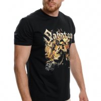 Нова мъжка тениска с дигитален печат на музикалната група SABATON - The Great War с гръб, снимка 7 - Тениски - 37697538
