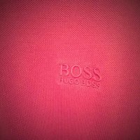 Оригинална мъжка блуза с яка Хуго Босс / Hugo Boss поло М, снимка 2 - Тениски - 28455232