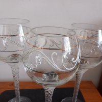 кристални ретро чаши, снимка 2 - Сервизи - 43747065