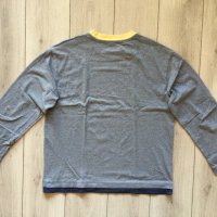 100 % оригинална сива памучна фланела блуза PLAYLIFE размер XL от Италия, снимка 4 - Блузи - 43814748